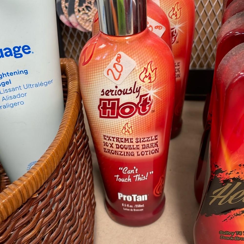 Tanning bed lotion